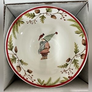 Pottery Barn Forest Gnome Bowls